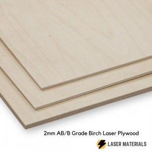 2mm ABB Grade Birch Laser Plywood