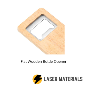 Flat Wooden Bottle Opener