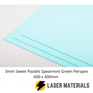 3mm Sweet Pastels Spearmint Green