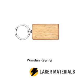 wooden keyring